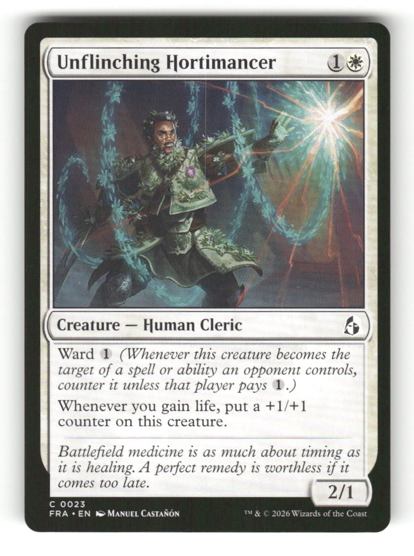 Unflinching Hortimancer