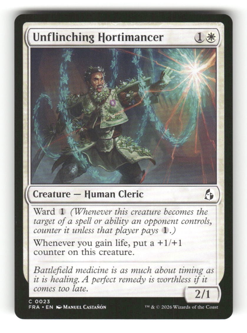 Unflinching Hortimancer