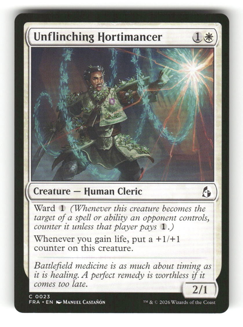 Unflinching Hortimancer