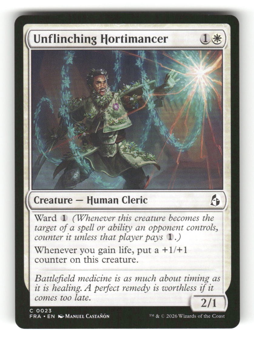 Unflinching Hortimancer