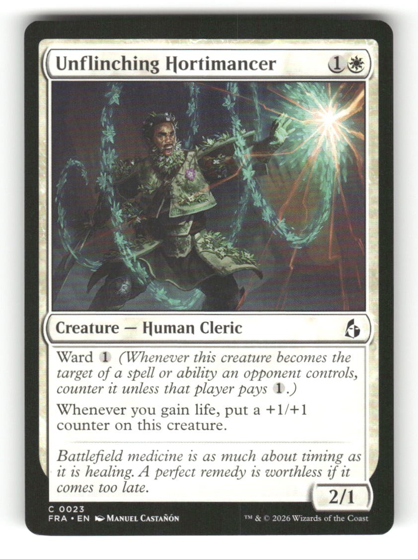 Unflinching Hortimancer