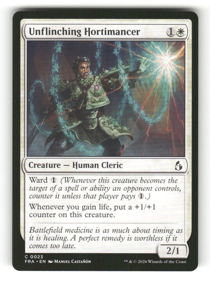 Unflinching Hortimancer