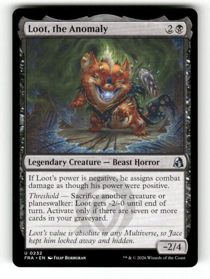 Loot, the Anomaly