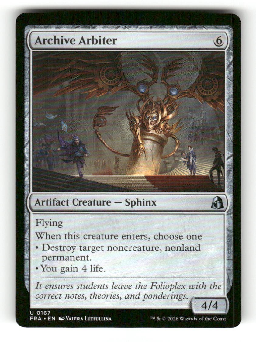 Archive Arbiter