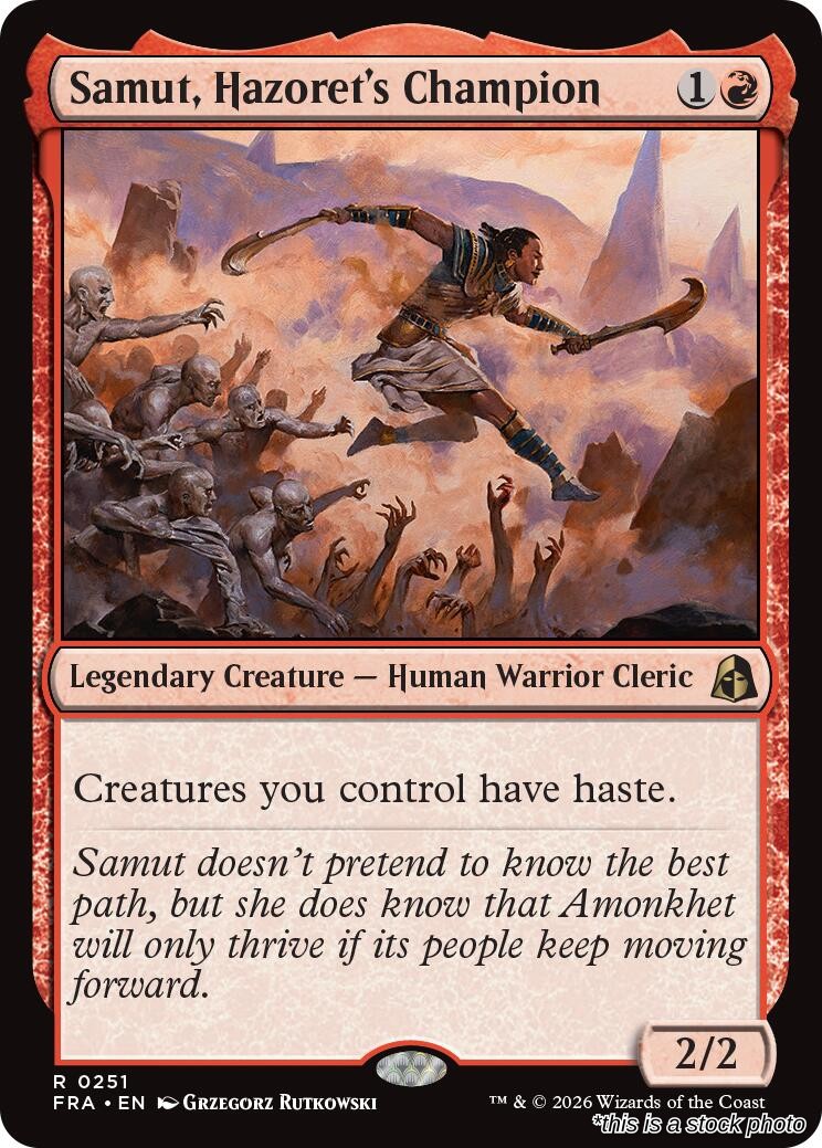 Samut, Hazoret's Champion