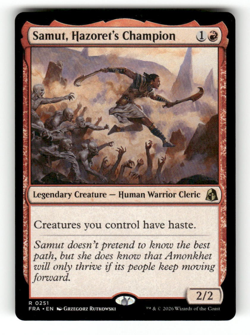 Samut, Hazoret's Champion