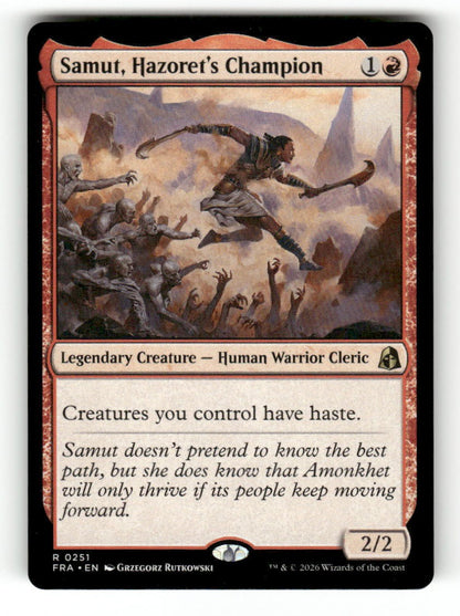 Samut, Hazoret's Champion