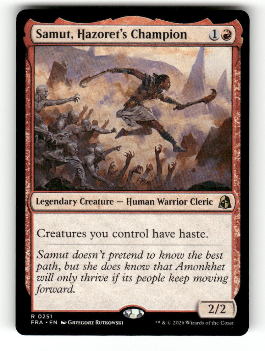Samut, Hazoret's Champion