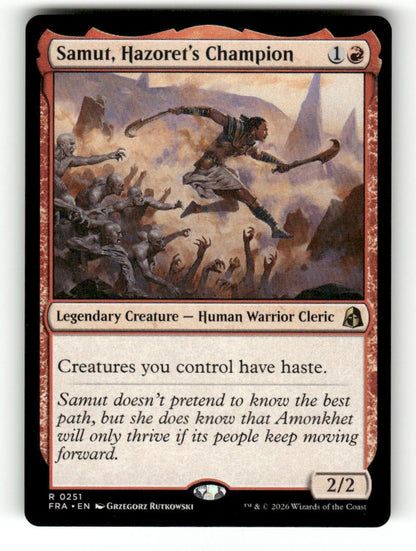 Samut, Hazoret's Champion
