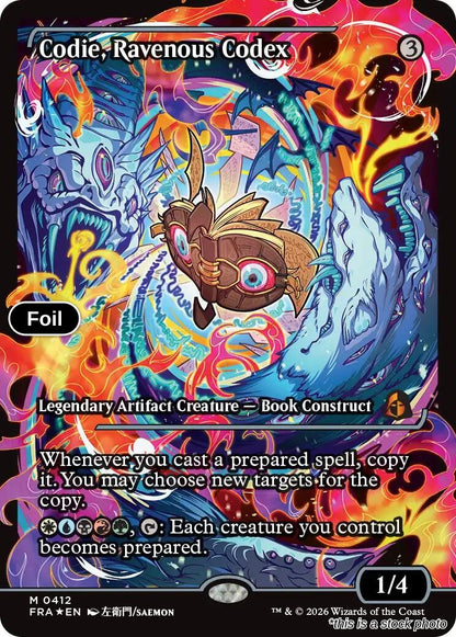 Codie, Ravenous Codex (Showcase)