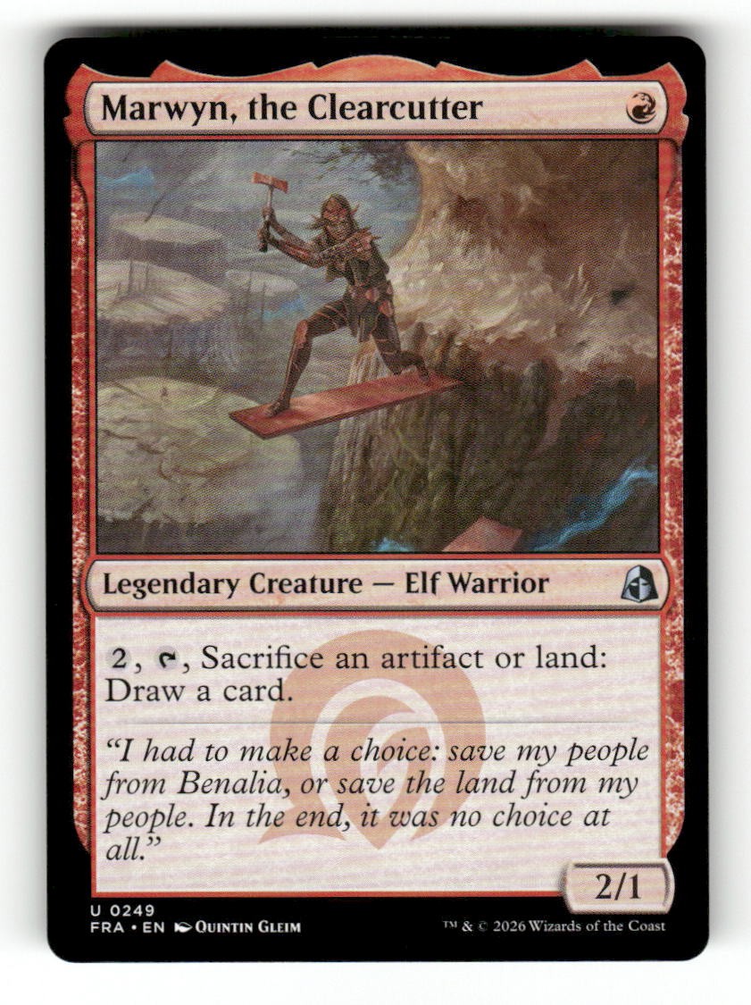Marwyn, the Clearcutter