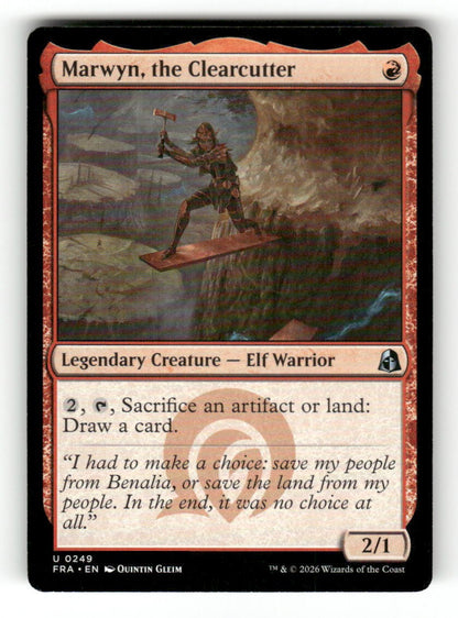 Marwyn, the Clearcutter