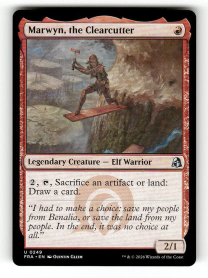 Marwyn, the Clearcutter