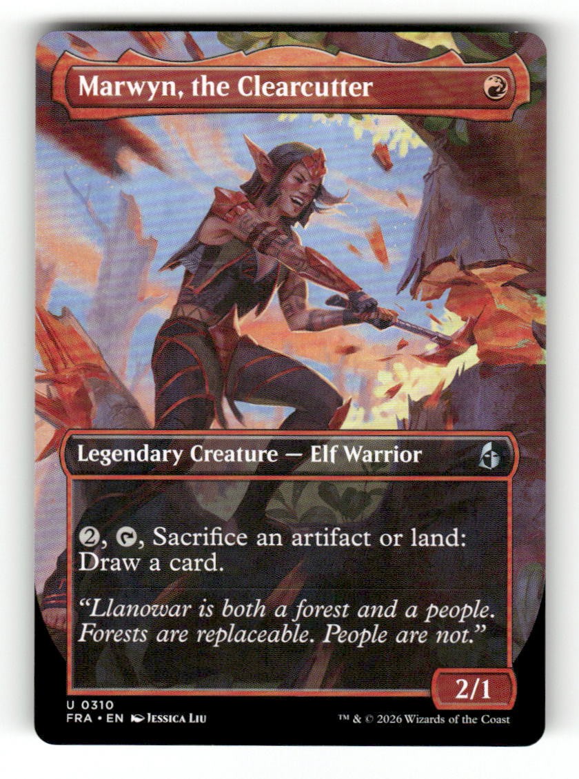 Marwyn, the Clearcutter (Borderless)
