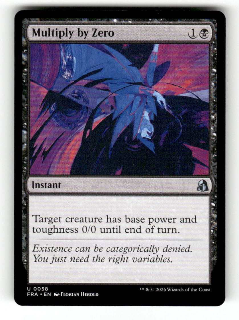 Multiply by Zero