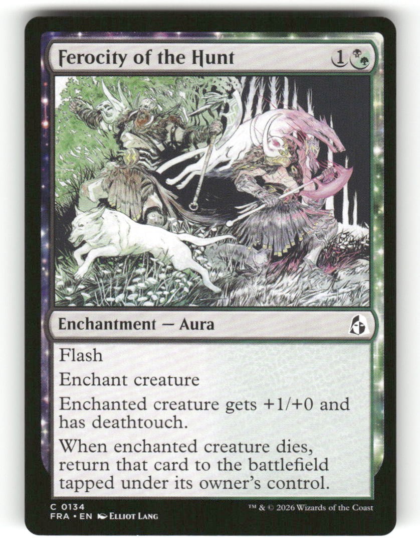 Ferocity of the Hunt