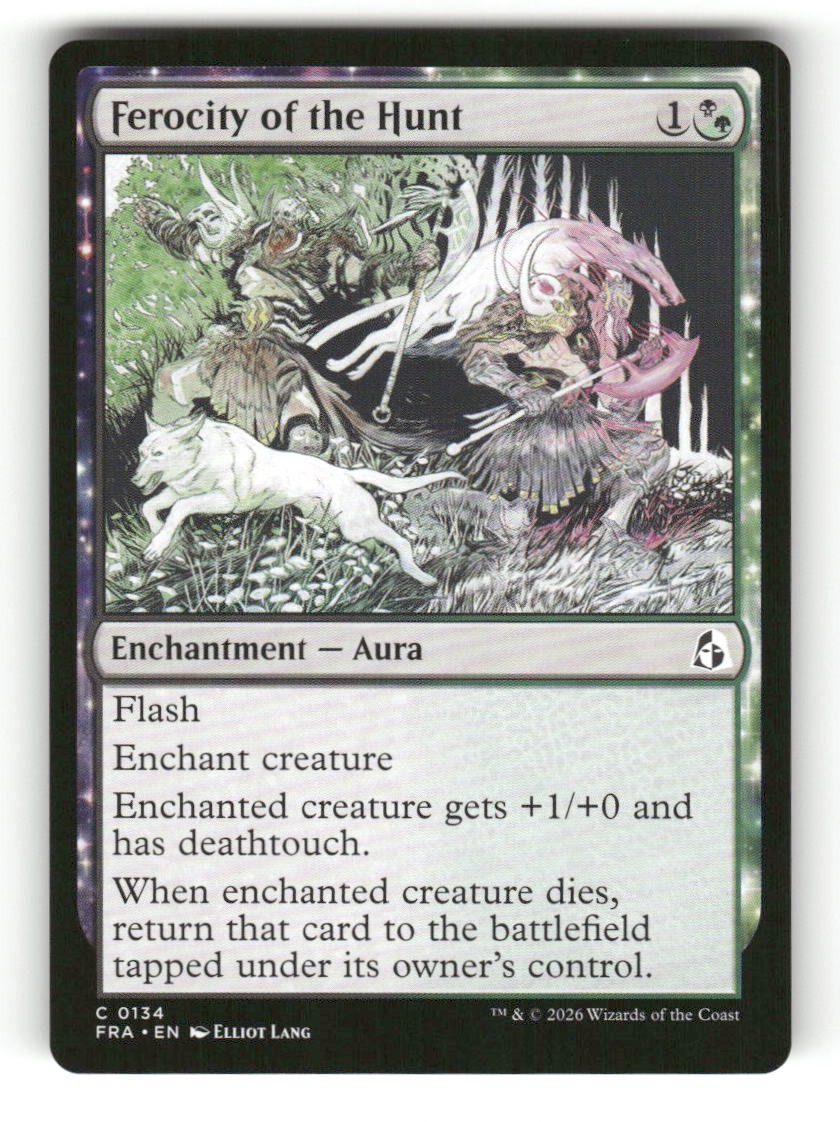 Ferocity of the Hunt