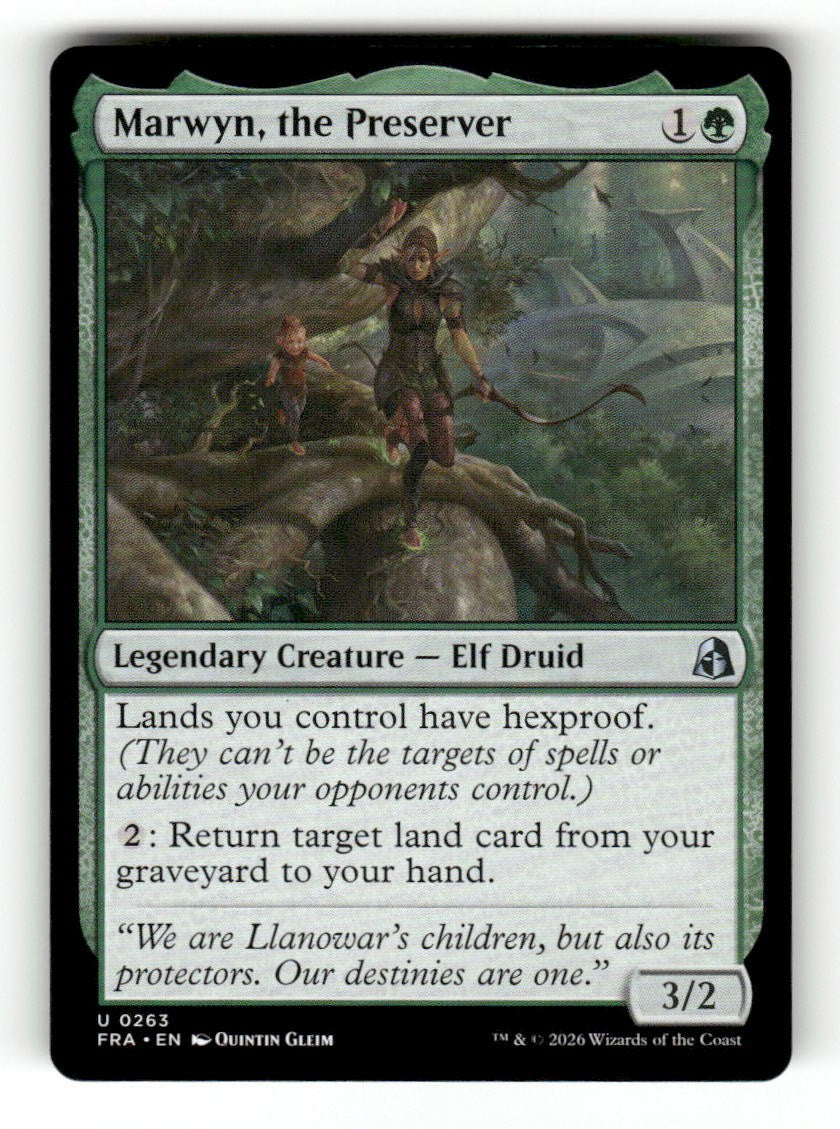 Marwyn, the Preserver