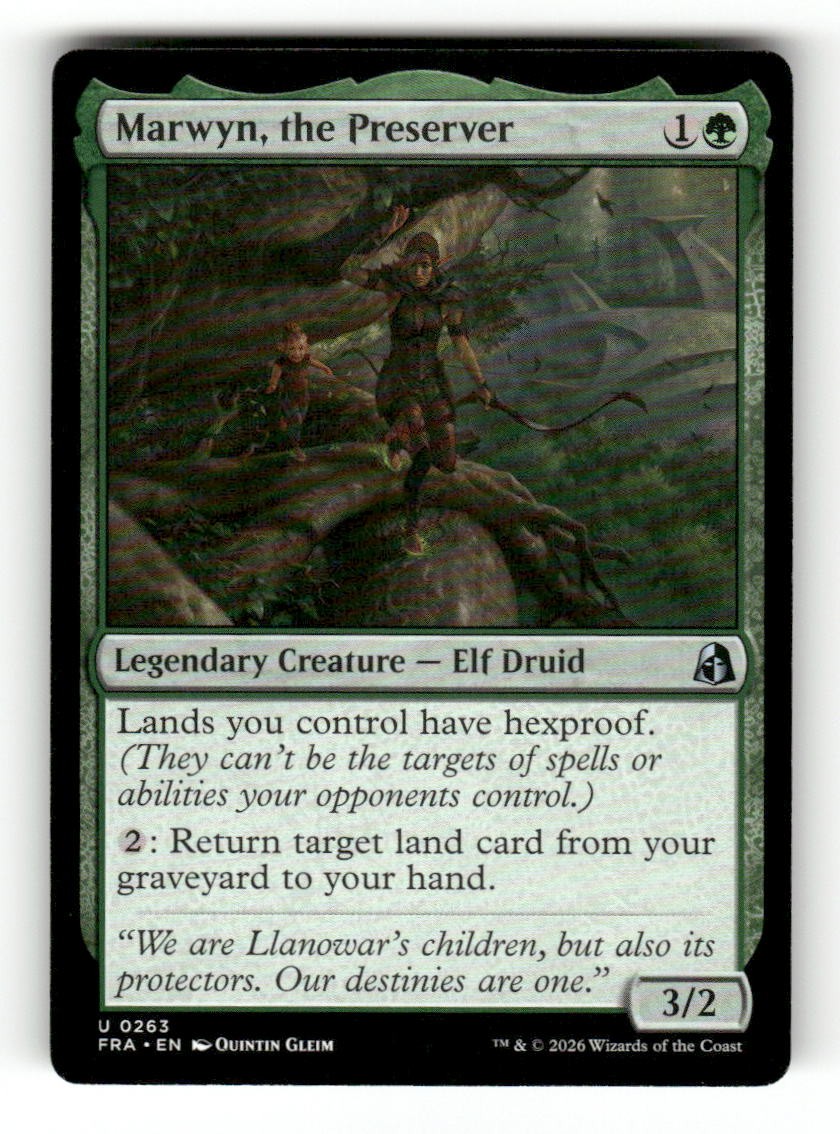 Marwyn, the Preserver