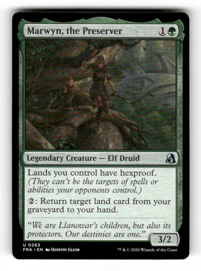 Marwyn, the Preserver