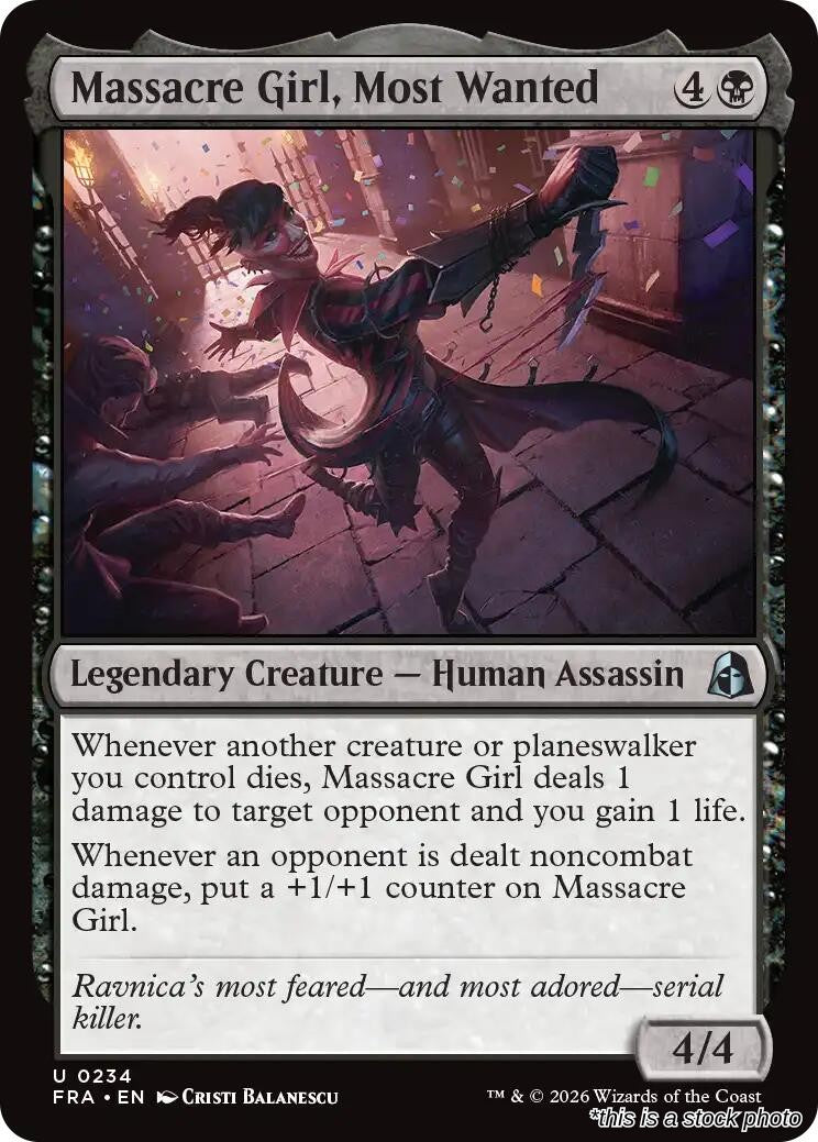 Massacre Girl, Most Wanted