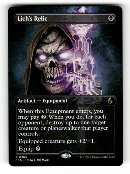 Lich's Relic (Borderless)