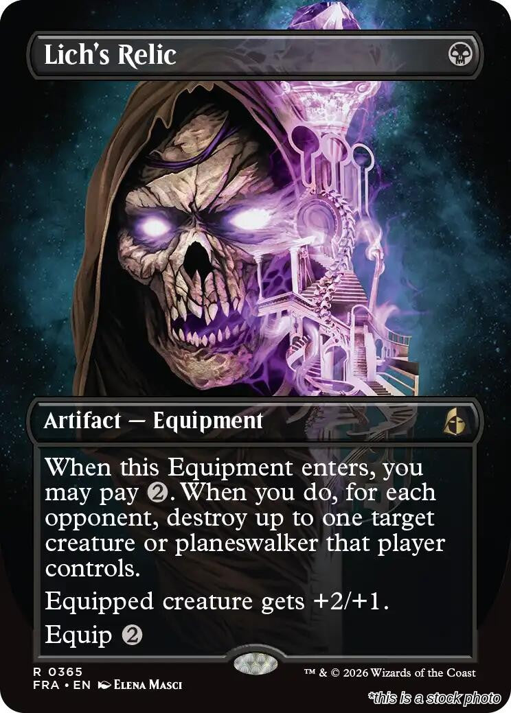 Lich's Relic (Borderless)