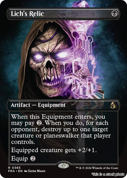 Lich's Relic (Borderless)