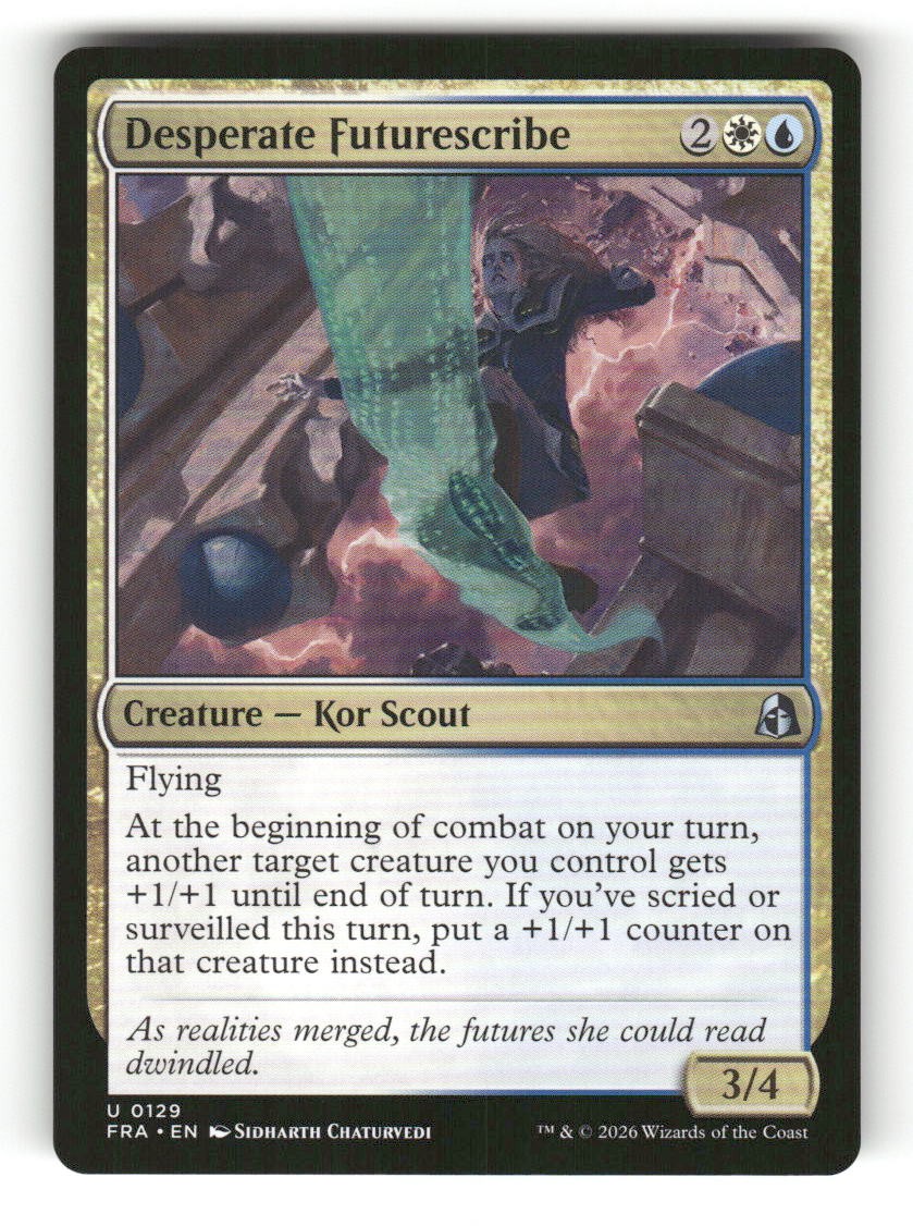 Desperate Futurescribe
