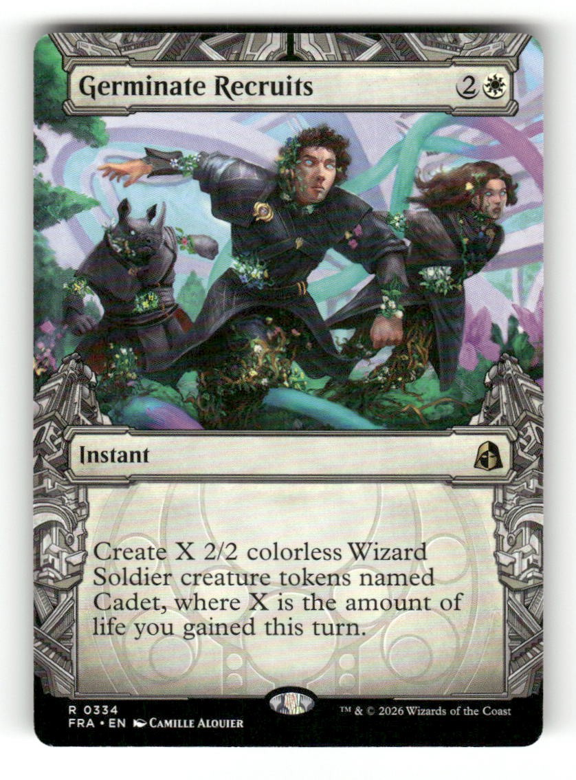 Germinate Recruits (Showcase)