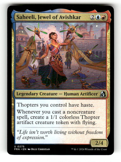 Saheeli, Jewel of Avishkar