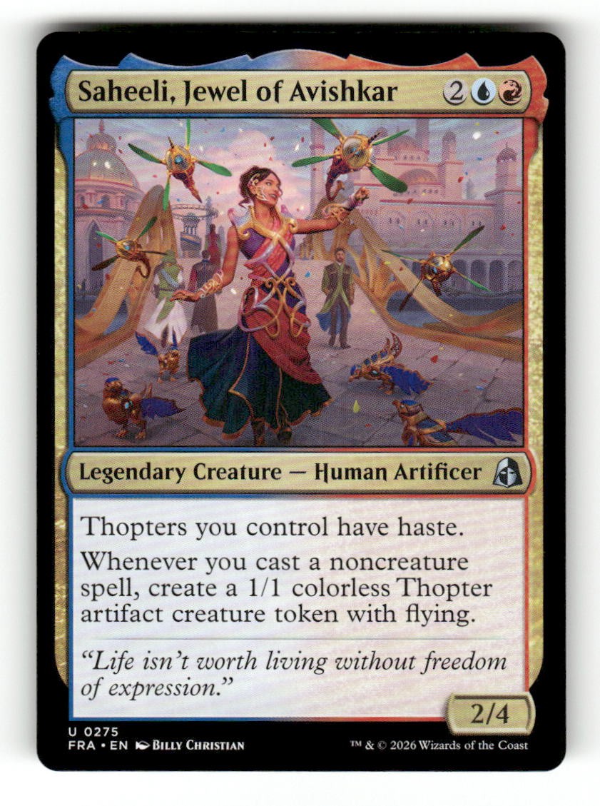 Saheeli, Jewel of Avishkar