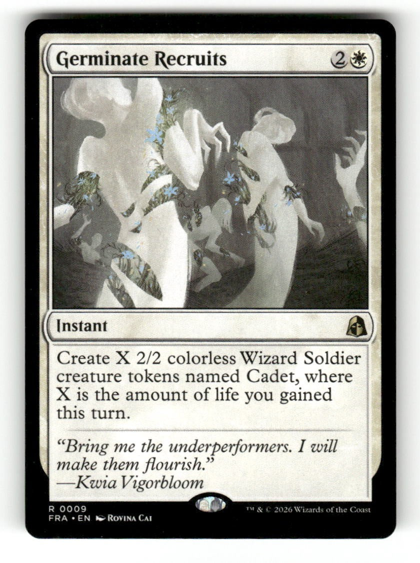 Germinate Recruits