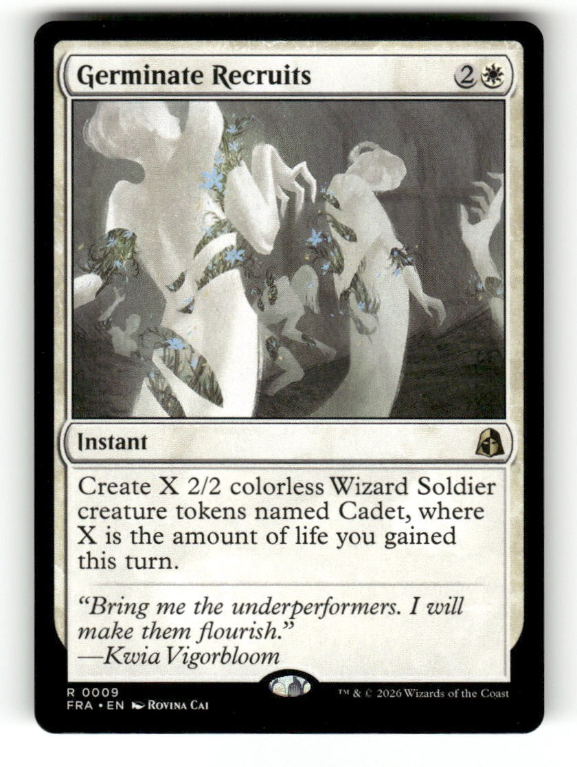 Germinate Recruits