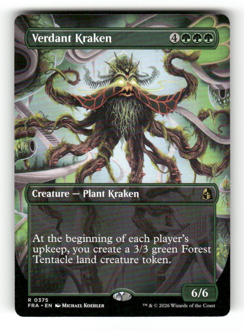 Verdant Kraken (Borderless)