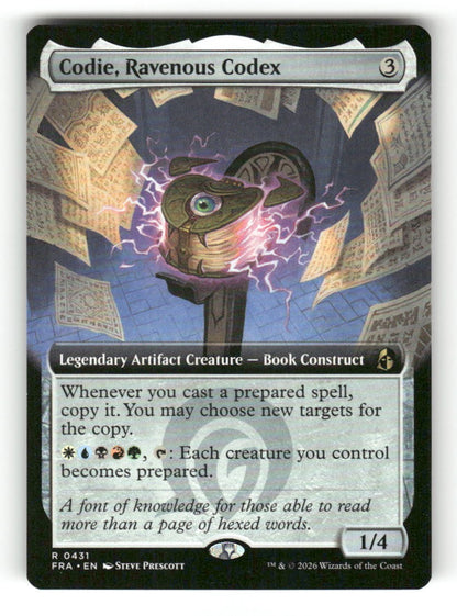 Codie, Ravenous Codex (Extended Art)