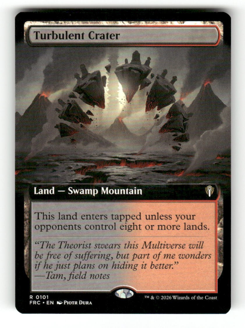 Turbulent Crater (Extended Art)