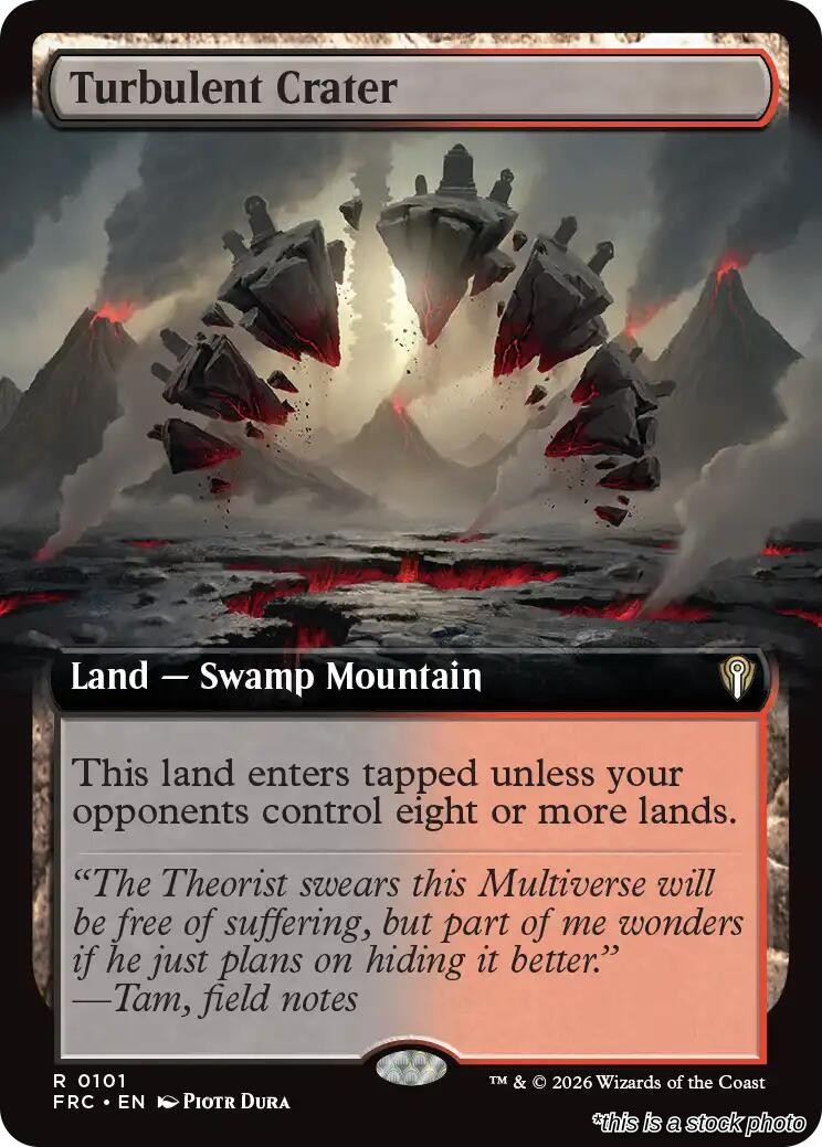 Turbulent Crater (Extended Art)