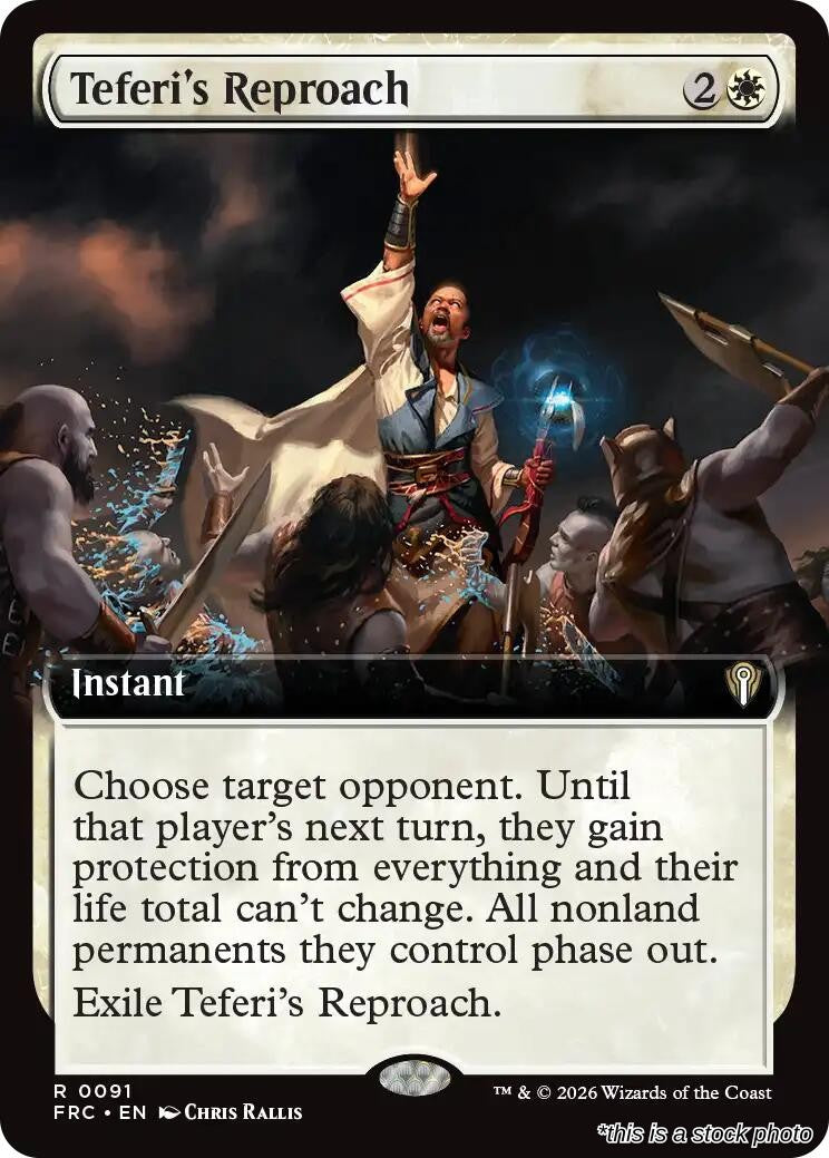 Teferi's Reproach (Extended Art)