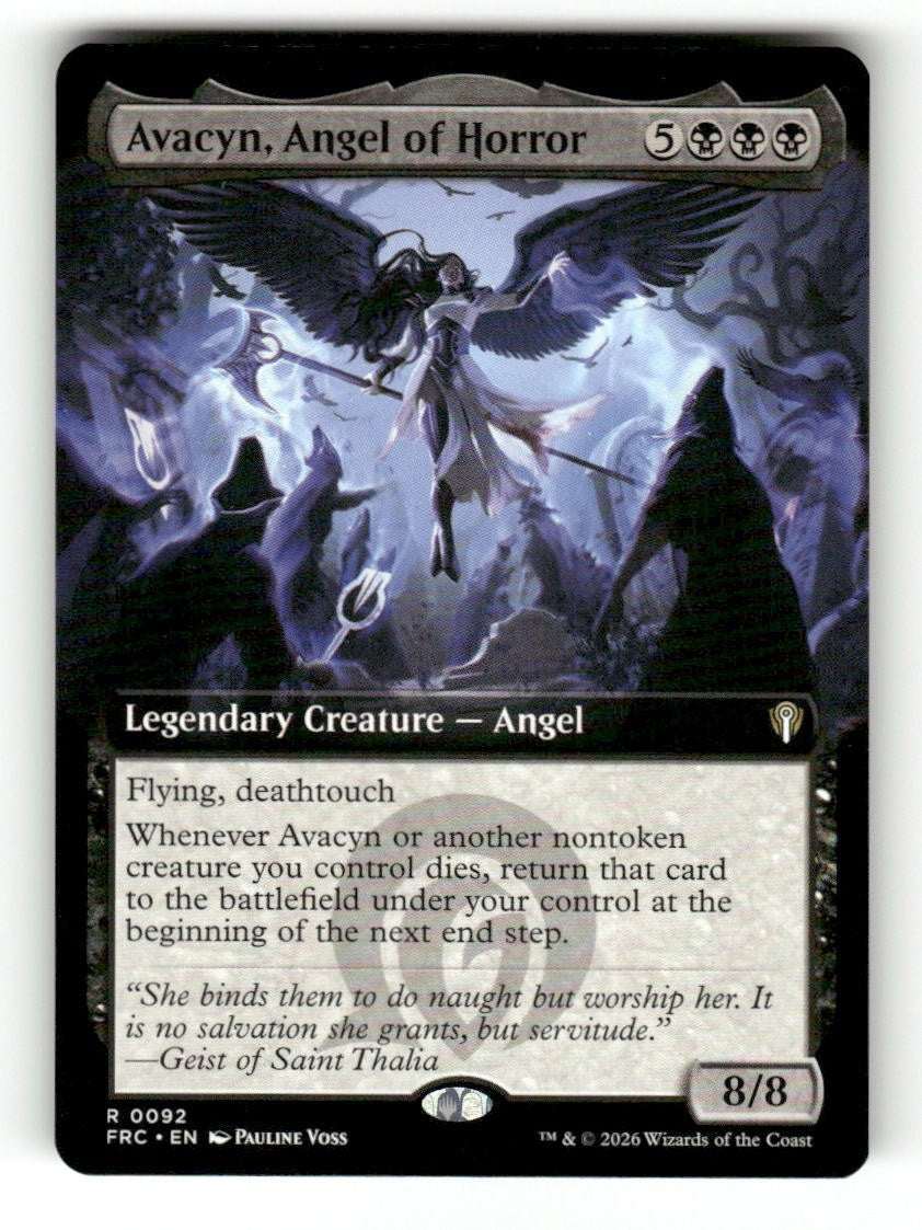 Avacyn, Angel of Horror (Extended Art)
