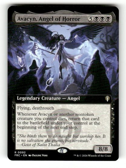 Avacyn, Angel of Horror (Extended Art)