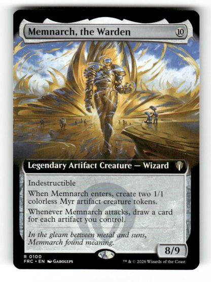 Memnarch, the Warden (Extended Art)