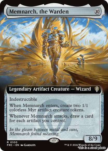 Memnarch, the Warden (Extended Art)