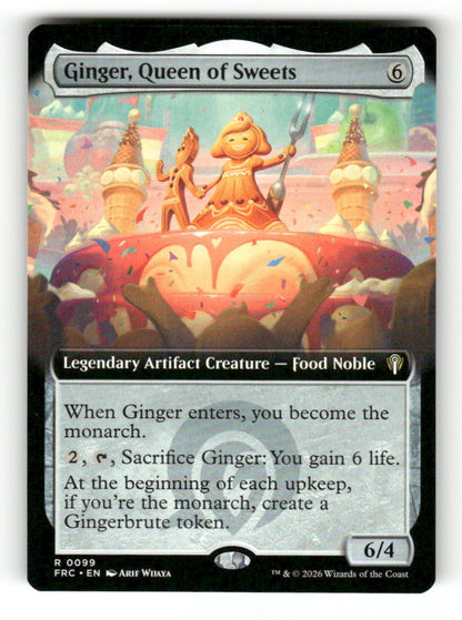 Ginger, Queen of Sweets (Extended Art)
