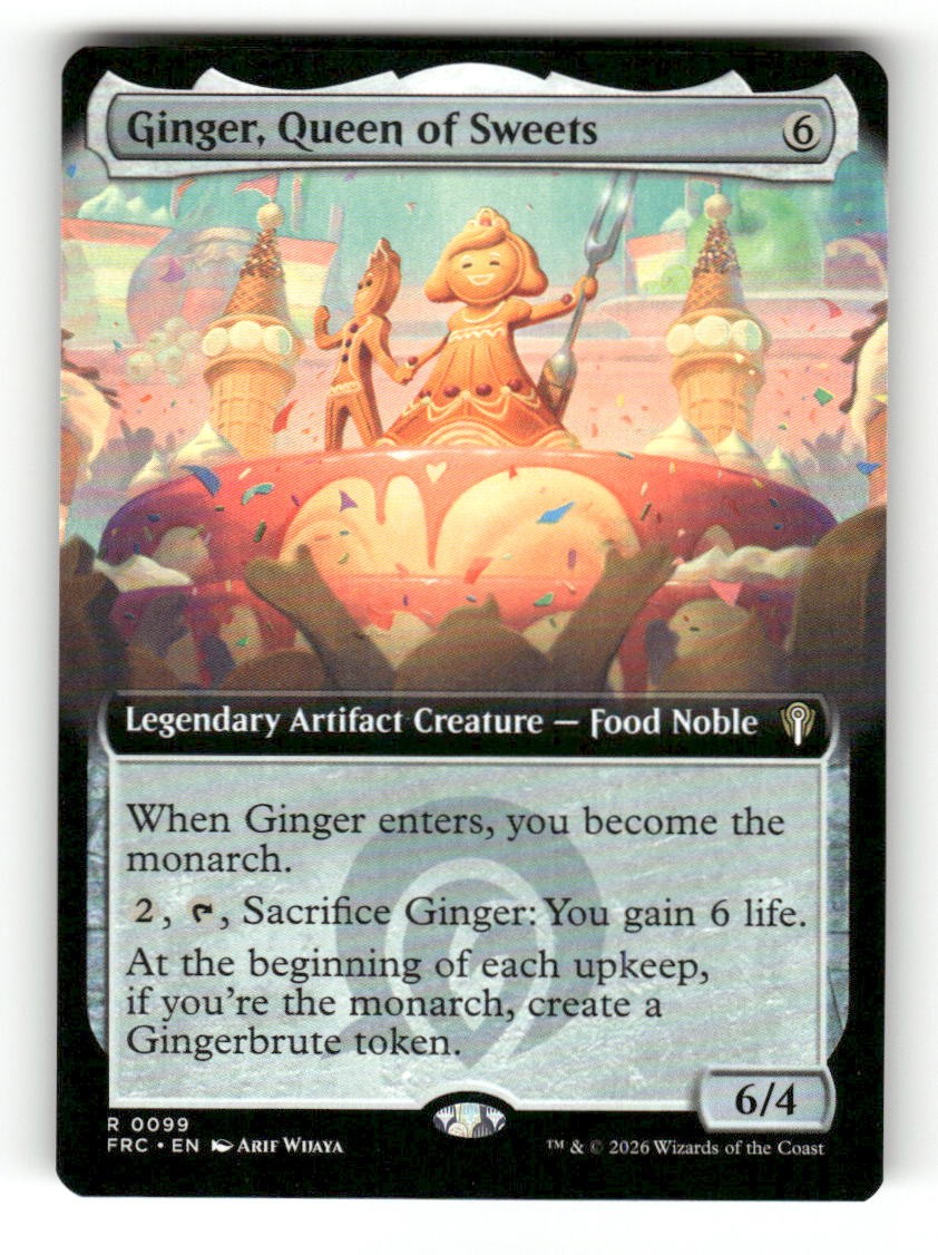Ginger, Queen of Sweets (Extended Art)