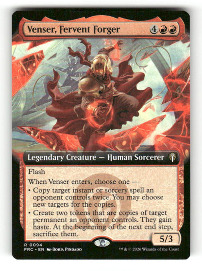Venser, Fervent Forger (Extended Art)