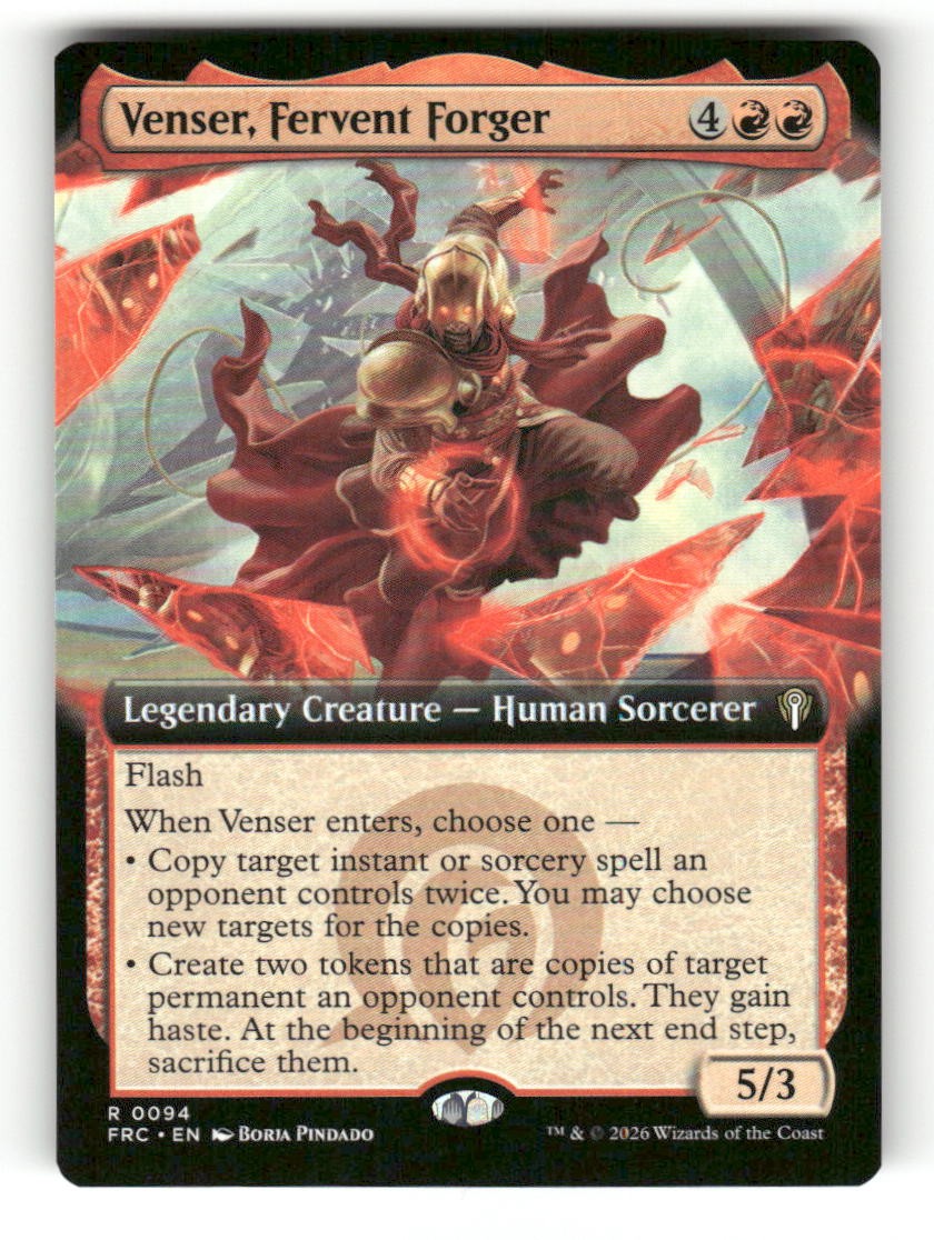 Venser, Fervent Forger (Extended Art)