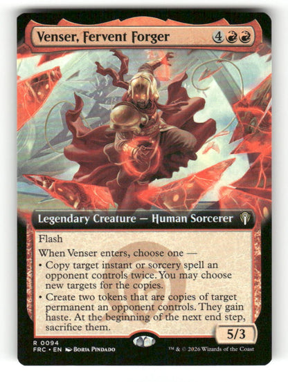 Venser, Fervent Forger (Extended Art)