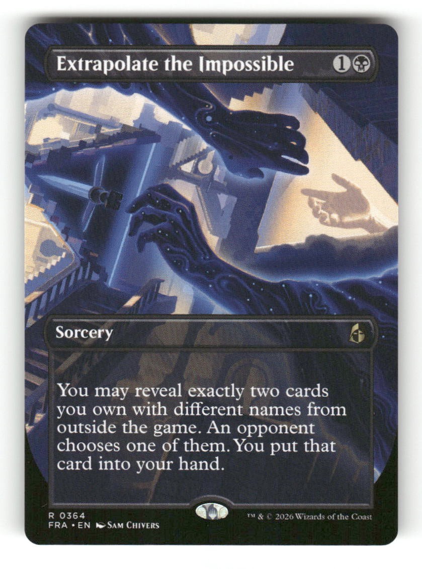 Extrapolate the Impossible (Borderless)