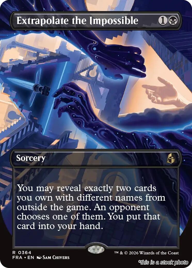 Extrapolate the Impossible (Borderless)